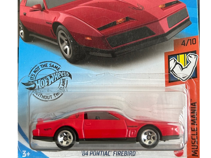 Hot Wheels - `84 Pontiac Firebird - GHD08