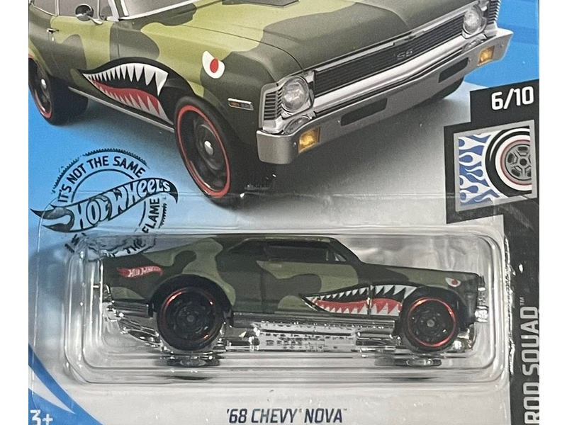 Hot Wheels - `68 Chevy Nova - GHD28
