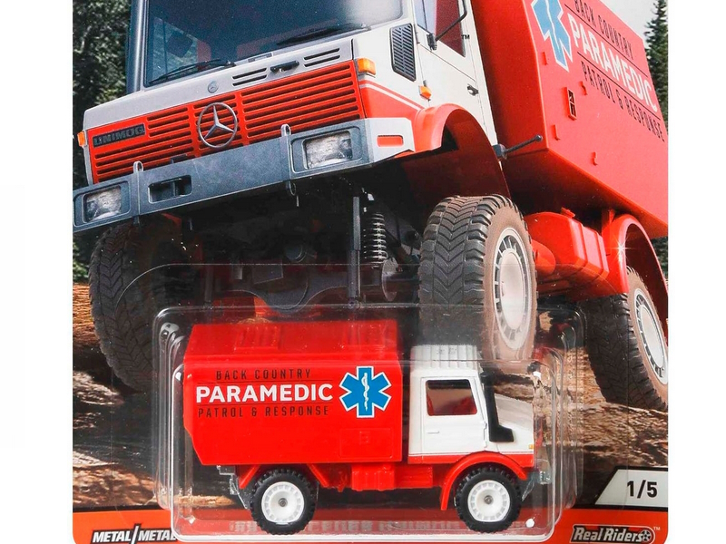 Hot Wheels - `88 Mercedes Unimog U1300 - GJP90