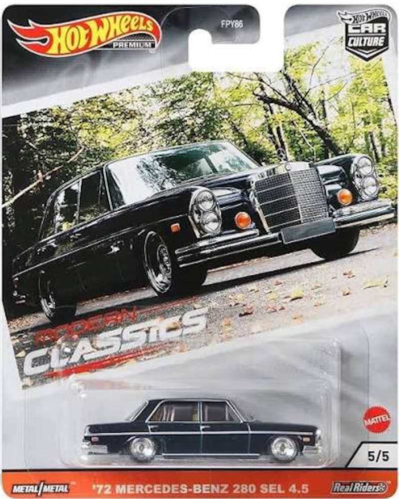 Hot Wheels - `72 Mercedes-Benz 280 SEL 4.5 - GJP97