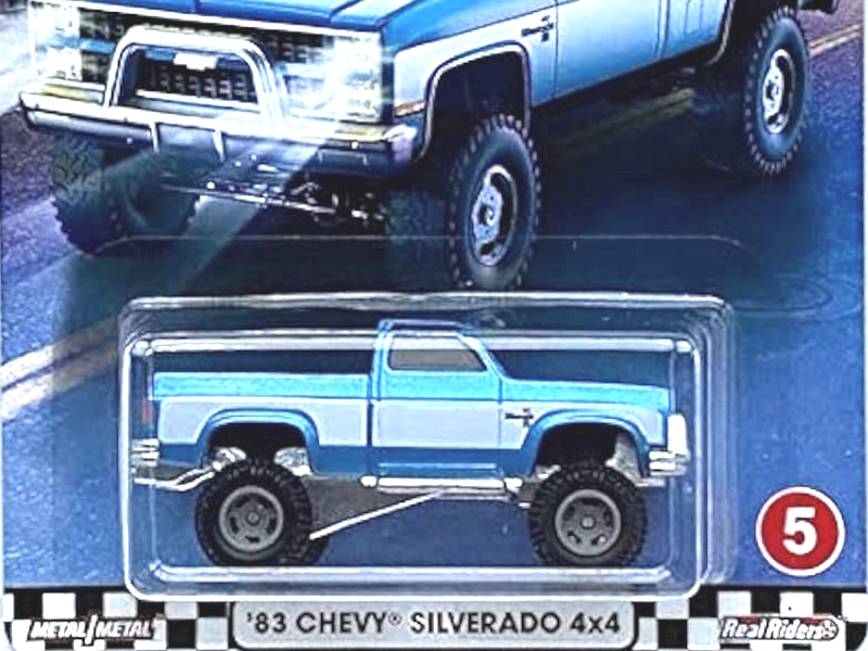 Hot Wheels - `83 Chevy Silverado 4x4 - GJT72