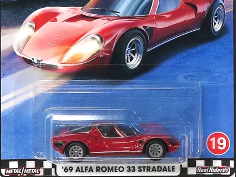 Hot Wheels - `69 Alfa Romeo 33 Stradale - GJT78