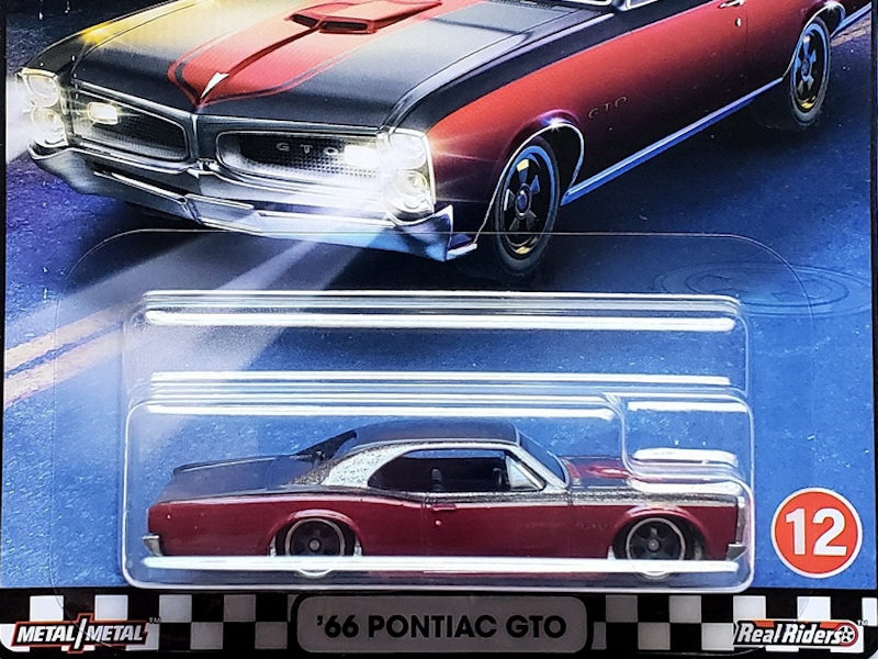 Hot Wheels - `66 Pontiac GTO - GJT81