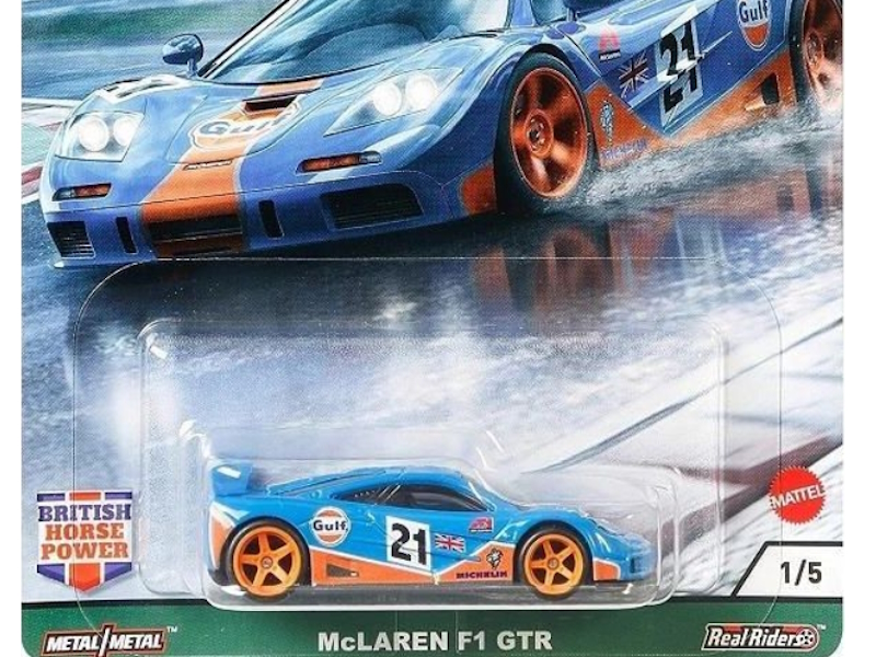 Hot Wheels - McLaren F1 GTR - GRJ62