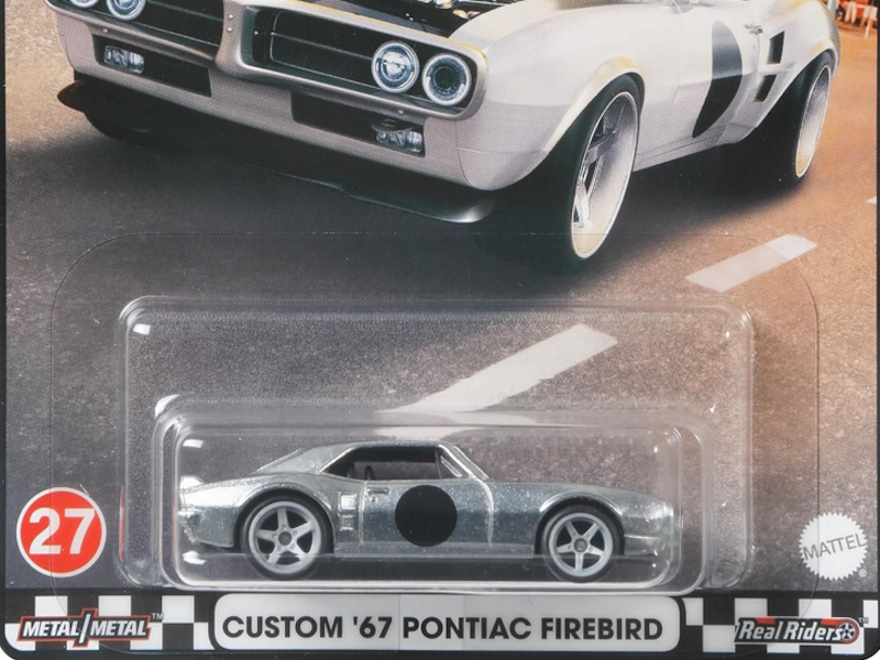 Hot Wheels - Custom `67 Pontiac Firebird - GRL98