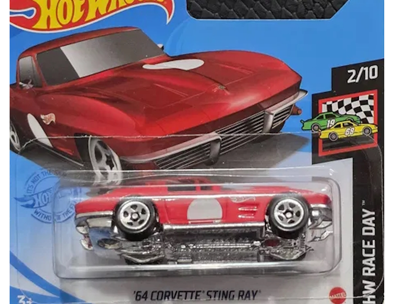 Hot Wheels - `64 Corvette Sting Ray - GRX90