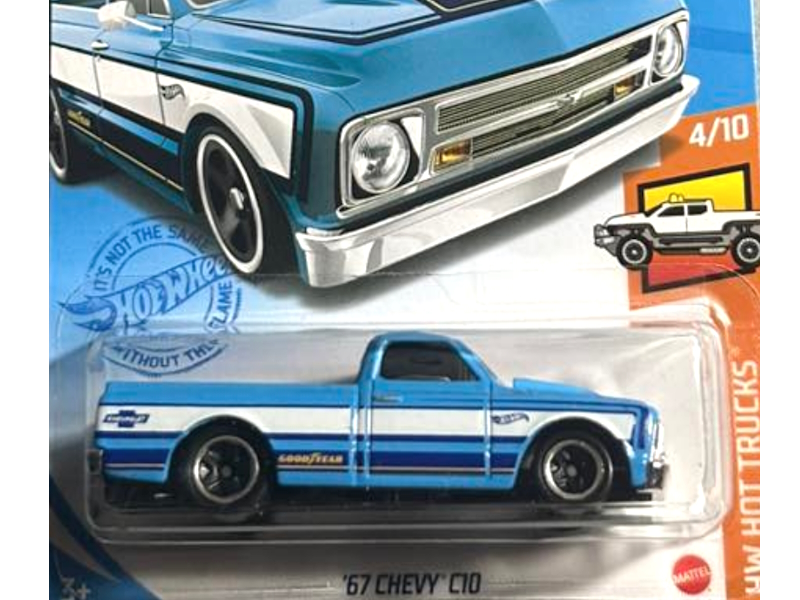 Hot Wheels - `67 Chevy C10 - GRY91
