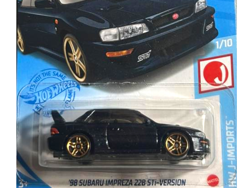 Hot Wheels - `98 Subaru Impreza 22B STi-Version - GTB01