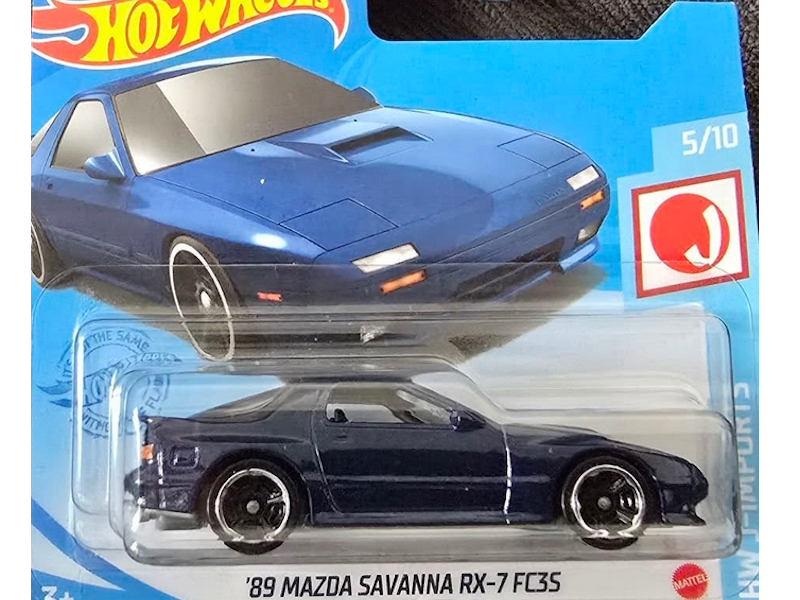 Hot Wheels - `89 Mazda Savanna RX-7 FC3S - GTC10