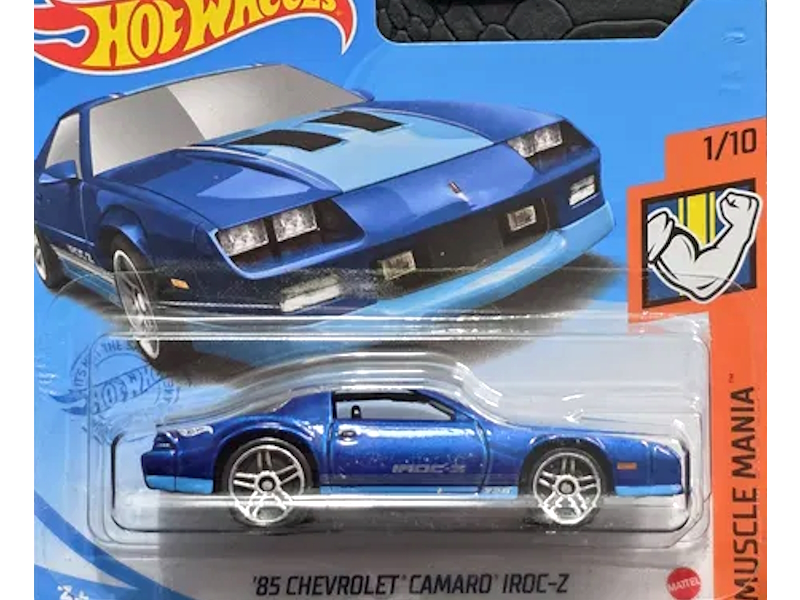 Hot Wheels - `85 Chevrolet Camaro IROC-Z - GTC16
