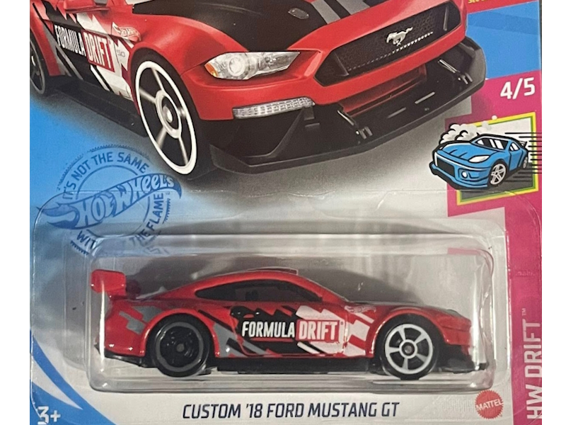 Hot Wheels - Custom `18 Ford Mustang GT - GTC45