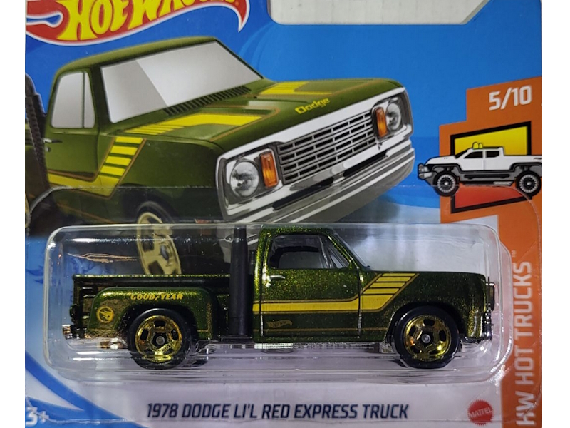 Hot Wheels - 1978 Dodge Li`l Red Express Truck - GTC95