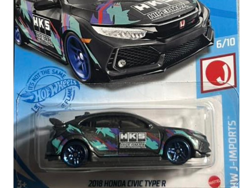 Hot Wheels - 2018 Honda Civic Type R - GTD05