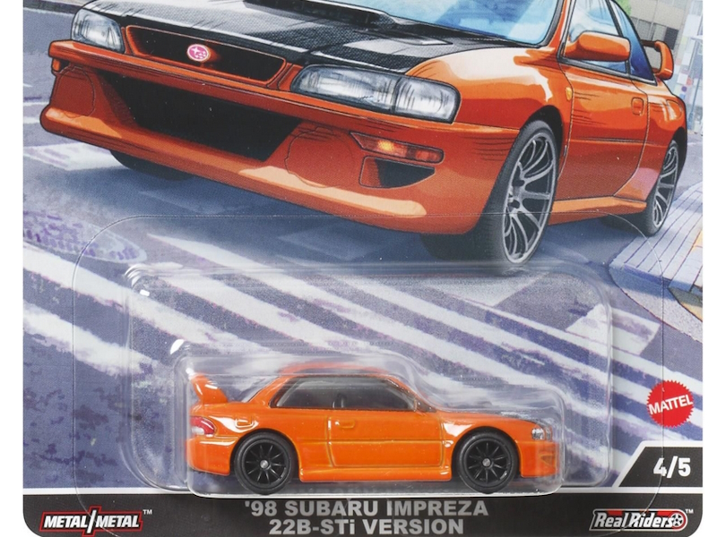 Hot Wheels - `98 Subaru Impreza 22B STi-Version - HCK14