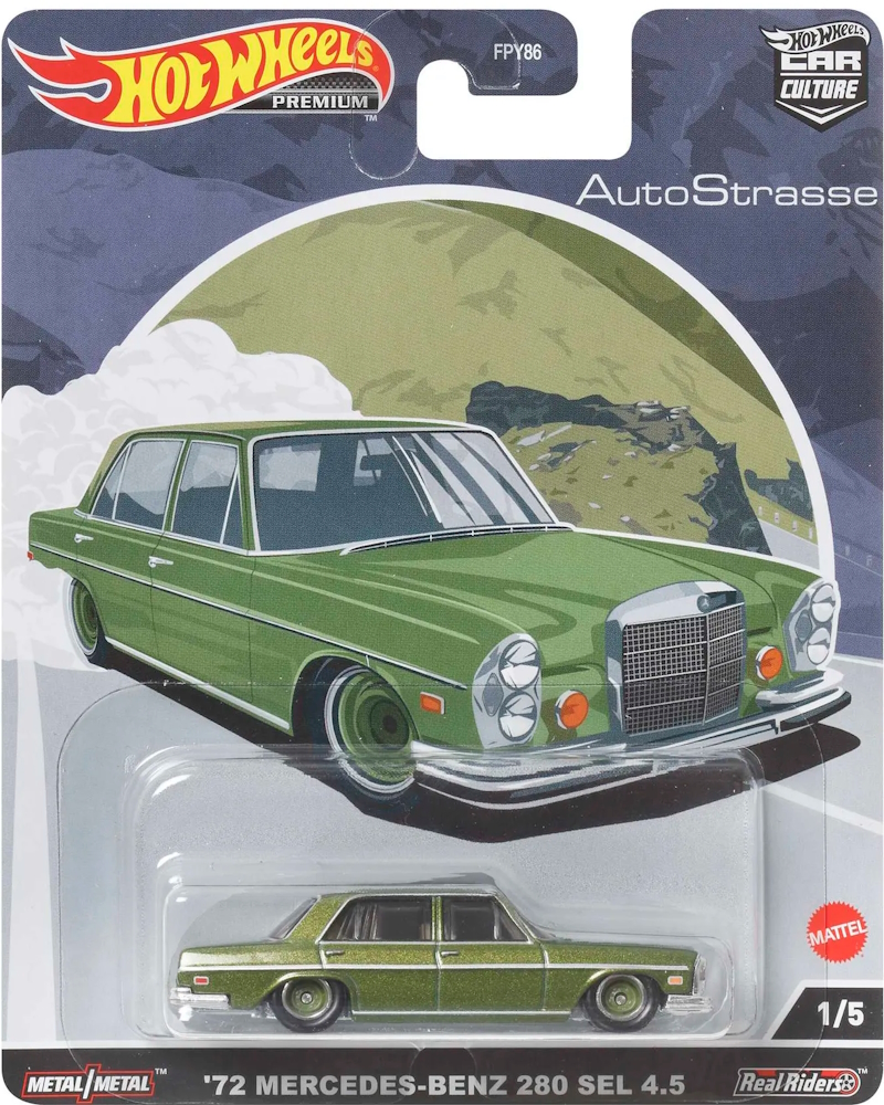 Hot Wheels - `72 Mercedes-Benz 280 SEL 4.5 - HCK18