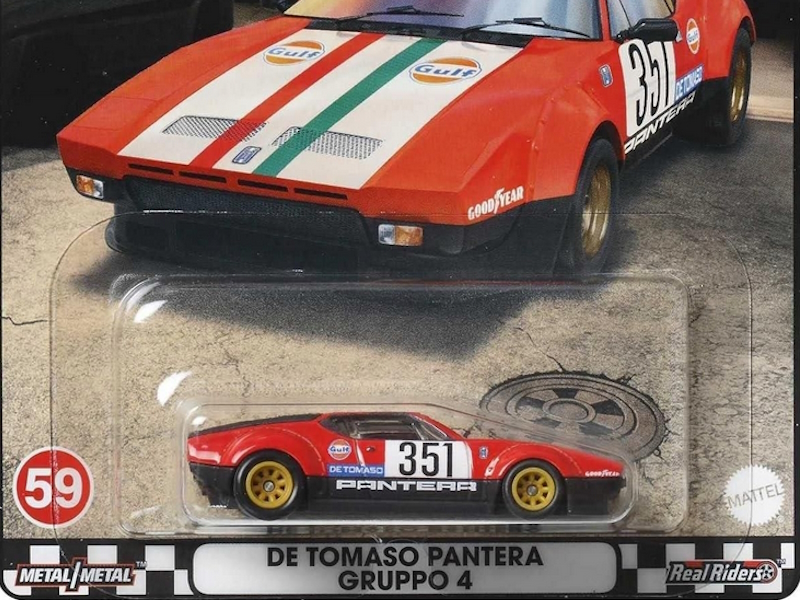Hot Wheels - De Tomaso Pantera Gruppo 4 - HCR04
