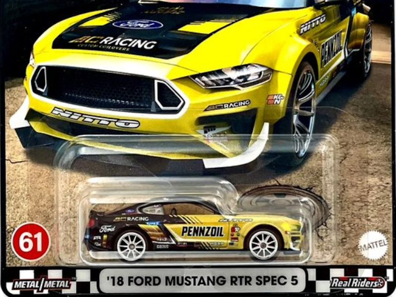 Hot Wheels - `18 Ford Mustang RTR Spec 5 - HCR20