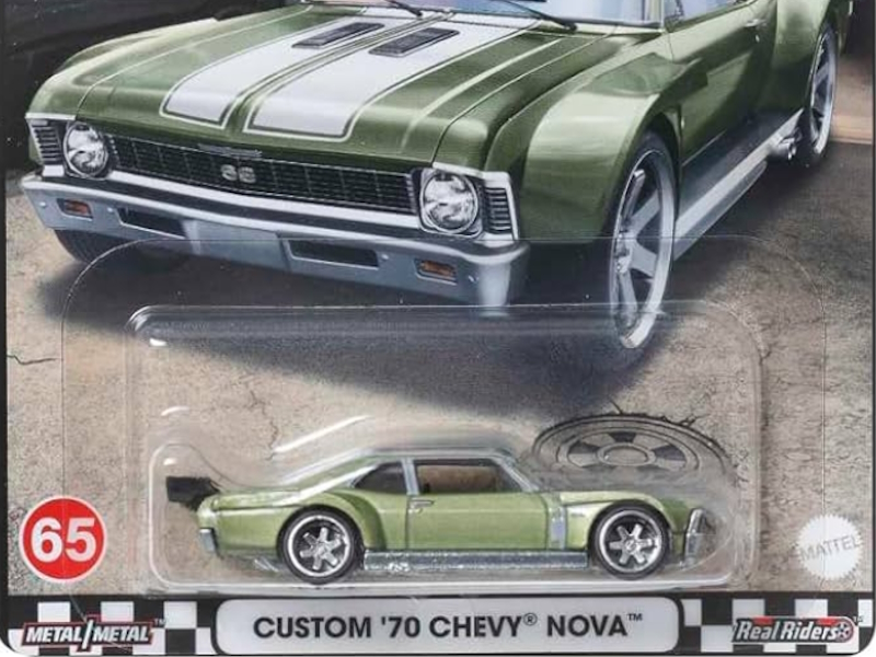 Hot Wheels - Custom `70 Chevy Nova - HCR22
