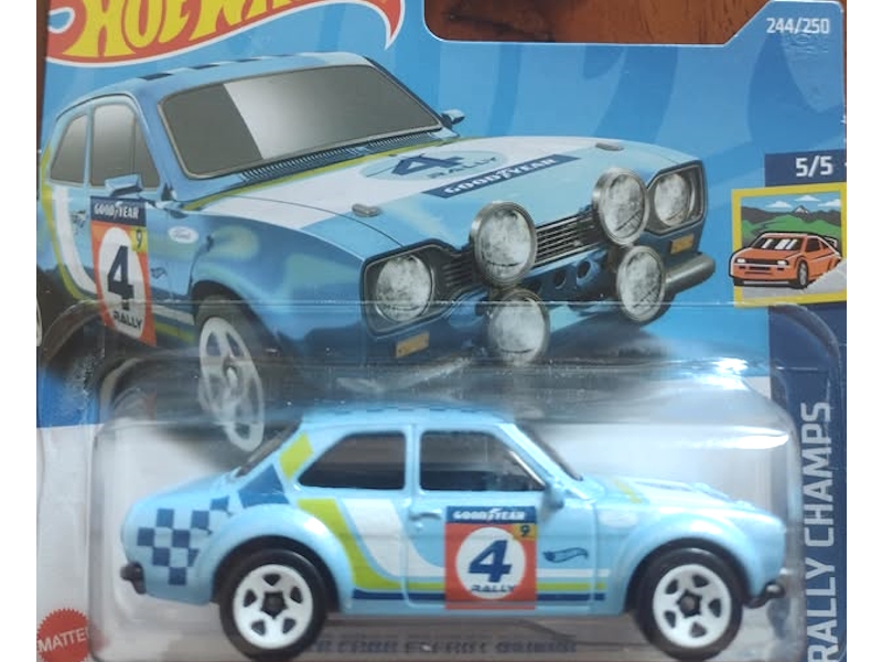 Hot Wheels - `70 Ford Escort RS1600 - HCV30