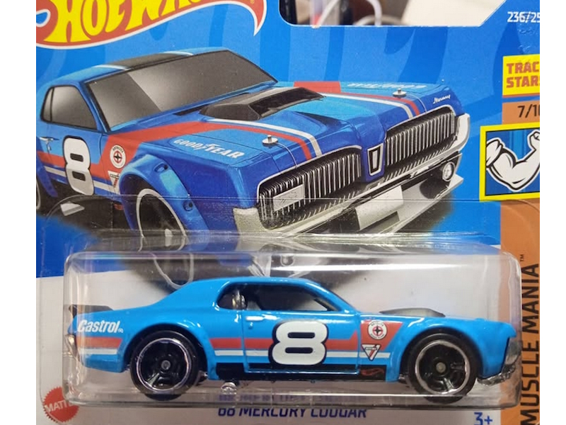 Hot Wheels - `68 Mercury Cougar - HCV59