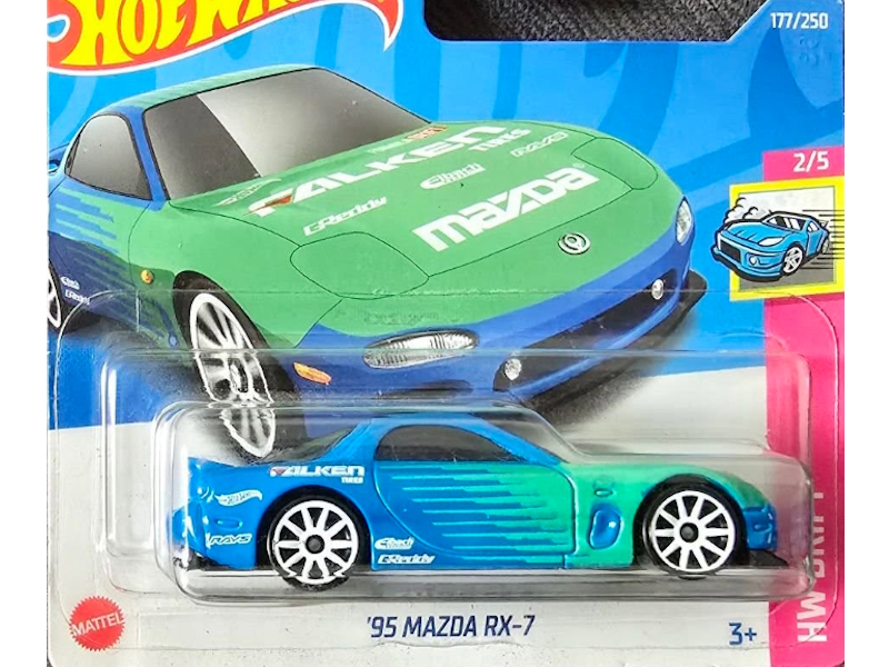 Hot Wheels - `95 Mazda RX-7 - HCV86