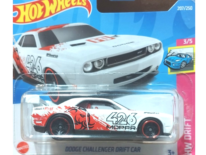 Hot Wheels - Dodge Challenger Drift Car - HCV88