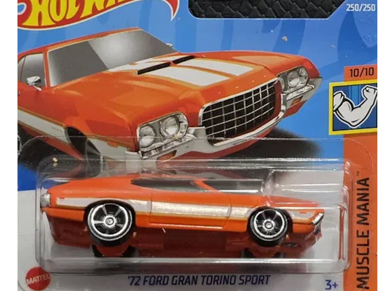 Hot Wheels - `72 Ford Gran Torino Sport - HCW29