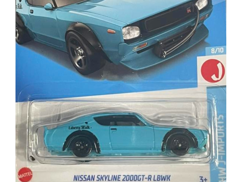 Hot Wheels - Nissan Skyline 2000GT-R LBWK - HCW32