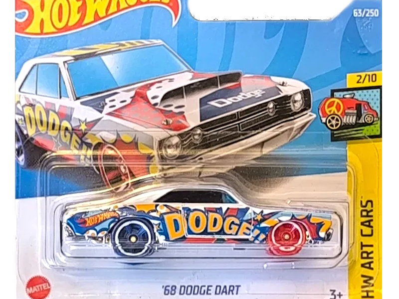 Hot Wheels - `68 Dodge Dart - HCW34