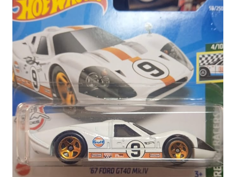 Hot Wheels - `67 Ford GT40 Mk.IV - HCW67