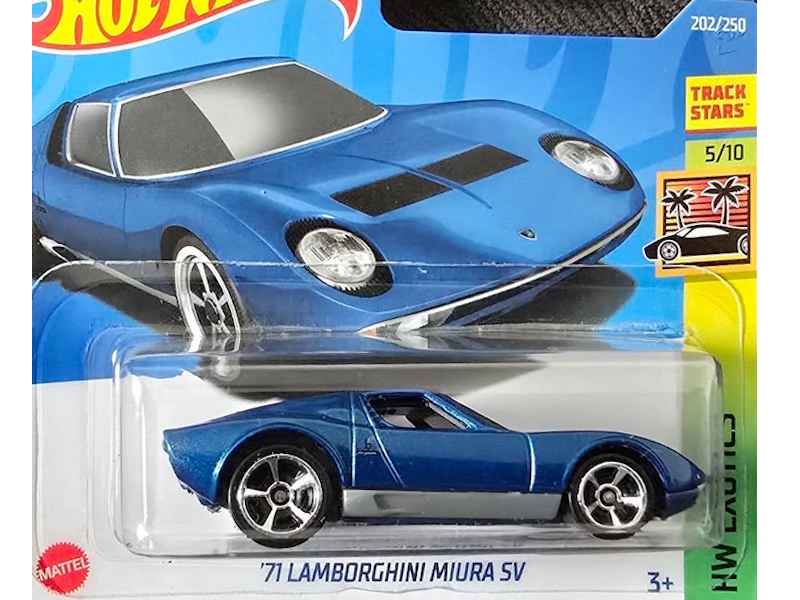 Hot Wheels - `71 Lamborghini Miura SV - HCX02