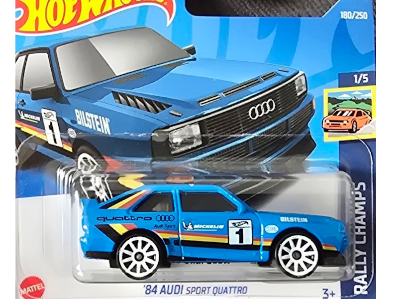 Hot Wheels - `84 Audi Sport quattro - HCX60