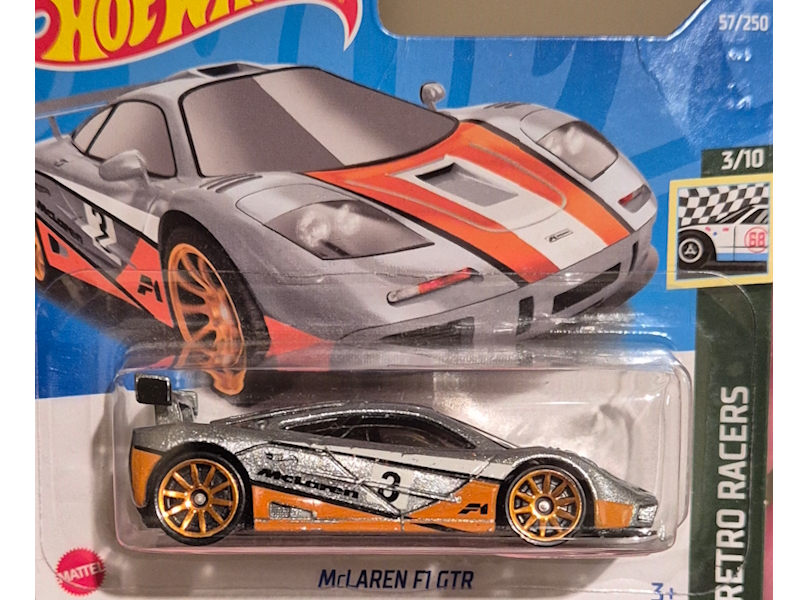 Hot Wheels - McLaren F1 GTR - HCX86