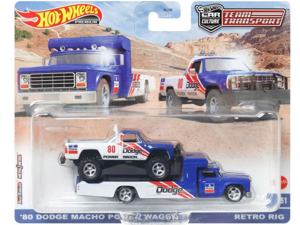 Hot Wheels - `80 Dodge Macho Power Wagon - HKF38