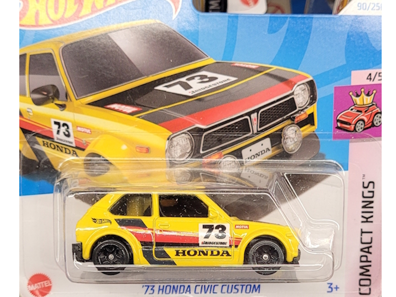 Hot Wheels - `73 Honda Civic Custom - HTC19