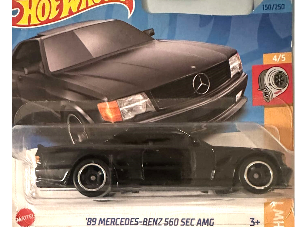 Hot Wheels - `89 Mercedes-Benz 560 SEC AMG - HKG45