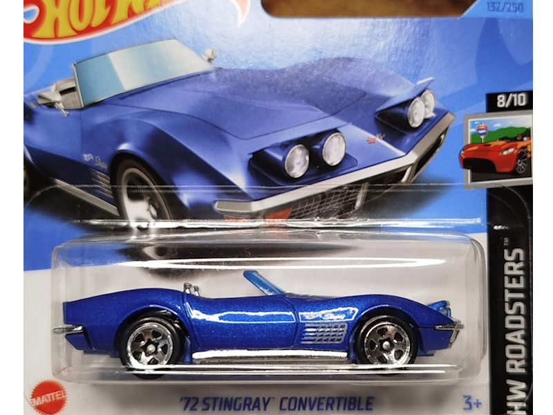 Hot Wheels - `72 Stingray Convertible - HKG60