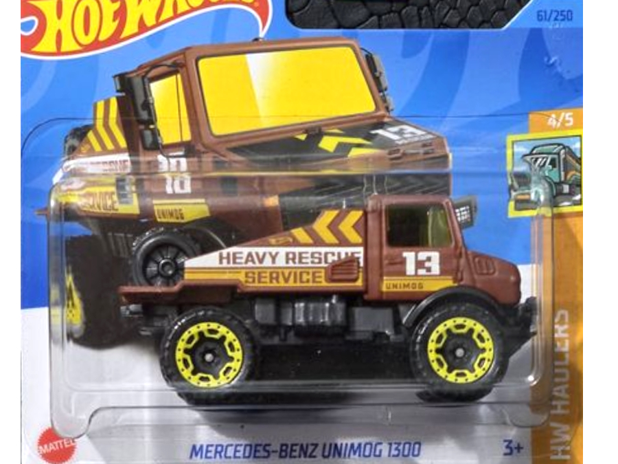 Hot Wheels - Mercedes-Benz Unimog 1300 - HKH26