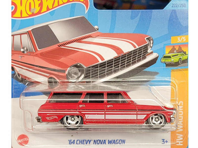 Hot Wheels - `64 Chevy Nova Wagon - HKH70