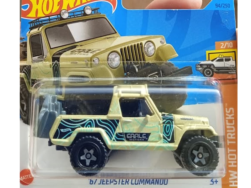 Hot Wheels - `67 Jeepster Commando - HKJ02
