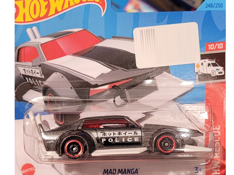 Hot Wheels - Mad Manga - HKJ25