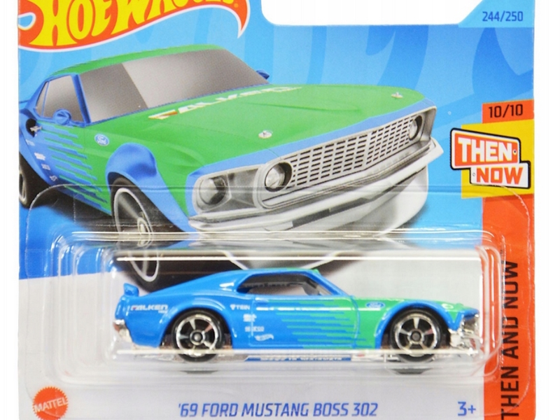 Hot Wheels - `69 Ford Mustang Boss 302 - HKJ48