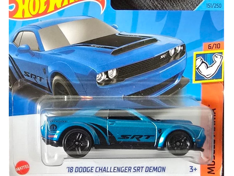 Hot Wheels - `18 Dodge Challenger SRT - HKJ54
