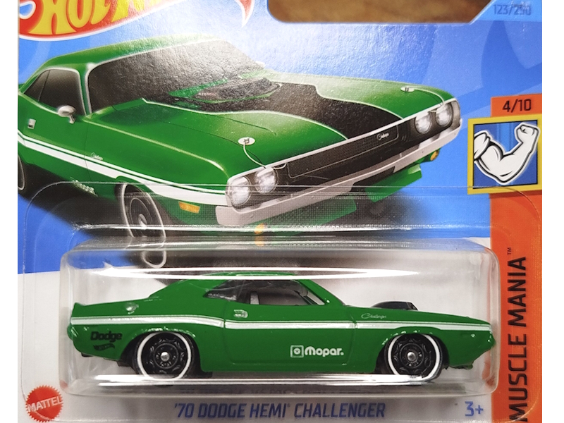Hot Wheels - `70 Dodge Hemi Challenger - HKJ55