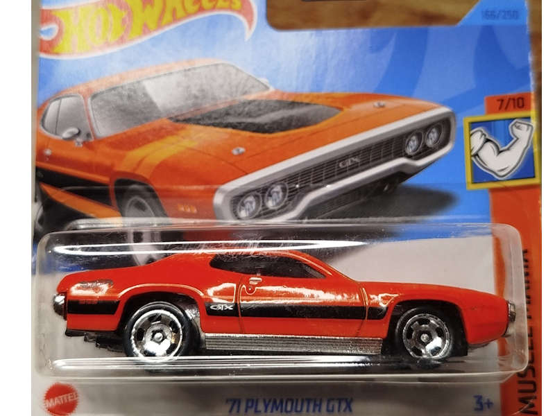 Hot Wheels - `71 Plymouth GTX - HKJ56