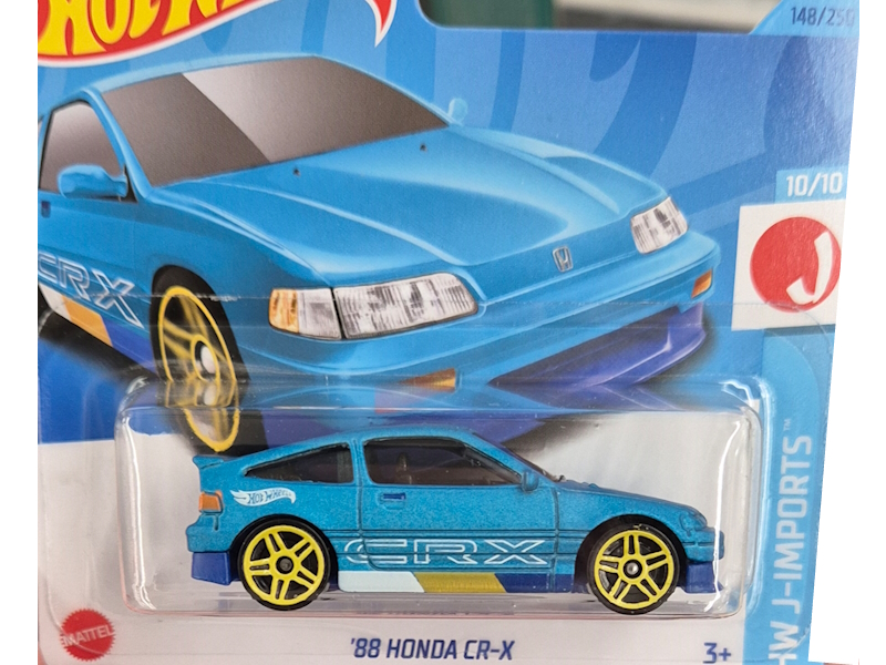 Hot Wheels - `88 Honda CR-X - HKK68