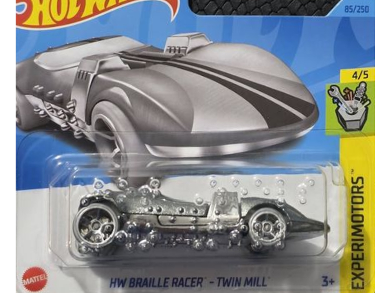 Hot Wheels - HW Braille Racer - Twin Mill - HKK74