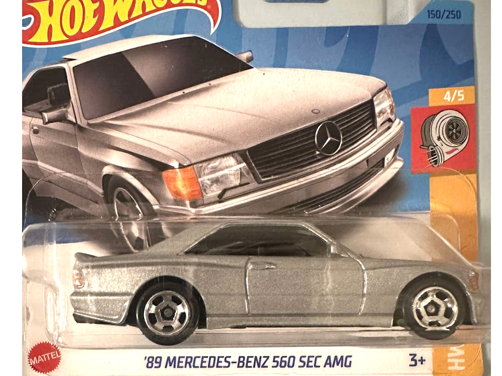 Hot Wheels - `89 Mercedes-Benz 560 SEC AMG - HKK85