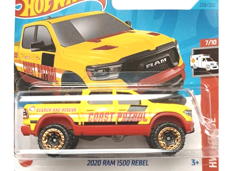 Hot Wheels - 2020 Ram 1500 Rebel - HKL04