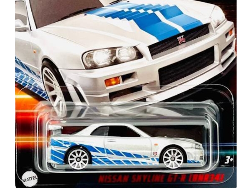 Hot Wheels - Nissan Skyline GT-R (BNR34) - HNT02